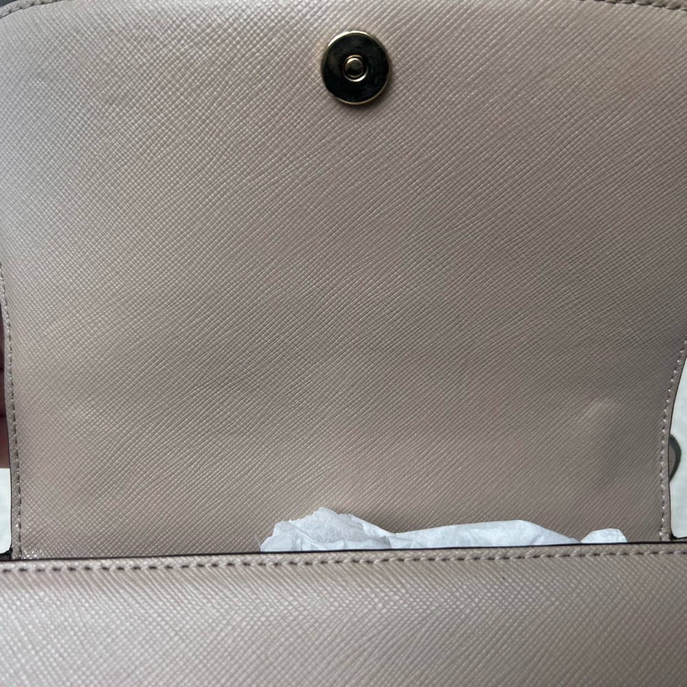 Strathberry Cappuccino Shoulder Bag with Gold Accent - Picture 10 of 16